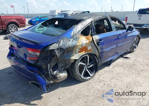 2021 Honda Accord Sport from USA, damaged, VIN 1HGCV1F30MA069861